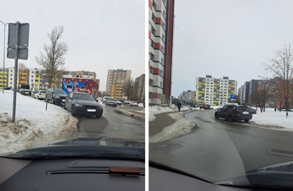 Chemikų gatvėje laukiami pokyčiai dėl parkavimo sankryžoje 