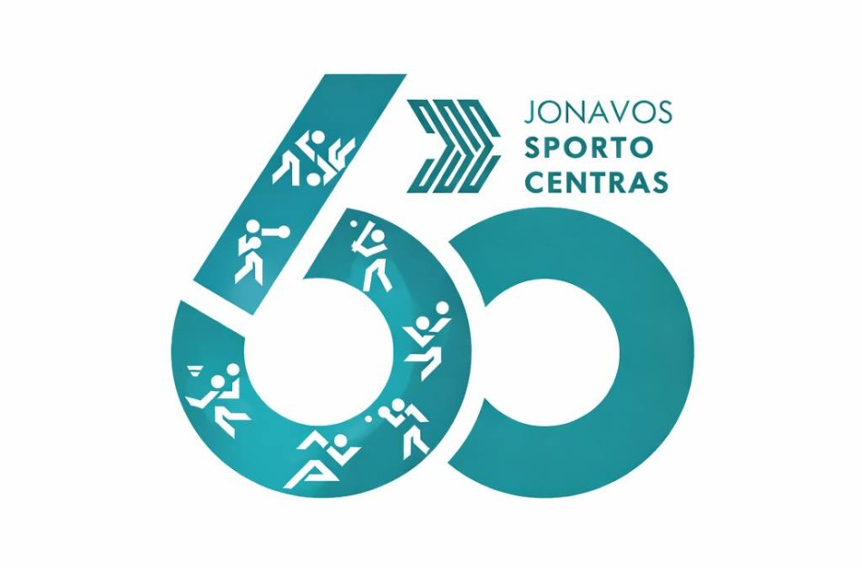 Jonavos sporto centras pristato atnaujintą, 60-mečio jubiliejui sukurtą, logotipą!