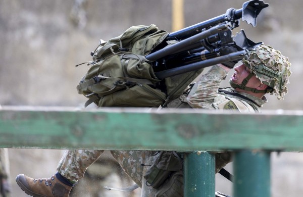 Gaižiūnų poligone vertintas karių pasirengimas ir sunkiosios ginkluotės galimybės