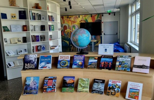 Geografijos nakties fiesta Jeronimo Ralio gimnazijoje