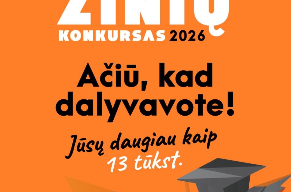 Demokratijos žinių konkurse žinias pasitikrino daugiau kaip 13 000 dalyvių