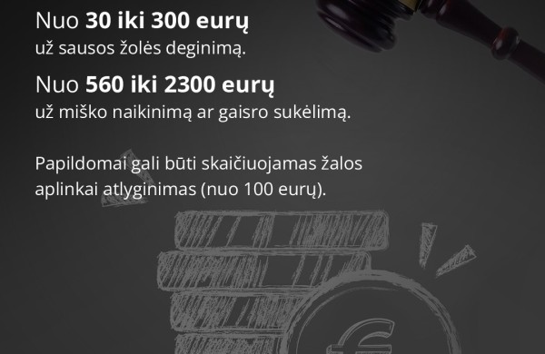 Deginama žolė: mirties nuosprendis viskam, kas gyva  