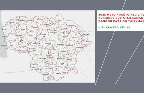 Ministras Juras Taminskas: „Kviečiu žemėlapyje patikrinti, kur jūsų savivaldybėje bus vykdomi „dešiniojo rato“ programos darbai“