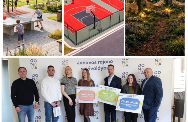 Apdovanoti Dalyvaujamojo biudžeto nugalėtojai: bus įgyvendintos trys jonaviečių idėjos