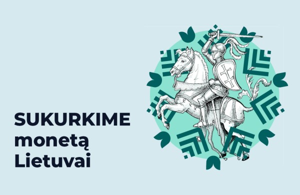 Lietuvos bankas kviečia visuomenę: tavo idėja gali tapti moneta