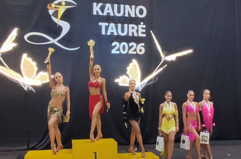 Kauno taurė-2026: ,,Vėtra“ šokėjų pasiekimai