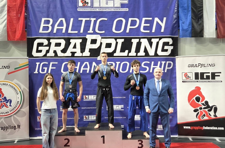Jonavoje surengtas Atviras Baltijos grappling čempionatas, subūręs kovos menų sportininkus iš įvairių šalių