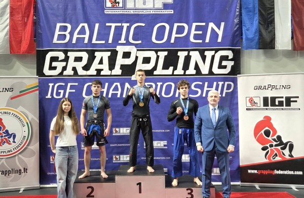 Jonavoje surengtas Atviras Baltijos grappling čempionatas, subūręs kovos menų sportininkus iš įvairių šalių