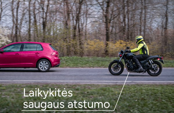 Per 6 metus keliuose žuvo 100 motociklininkų: „Via Lietuva“ primena, ką privalo suprasti kiekvienas eismo dalyvis