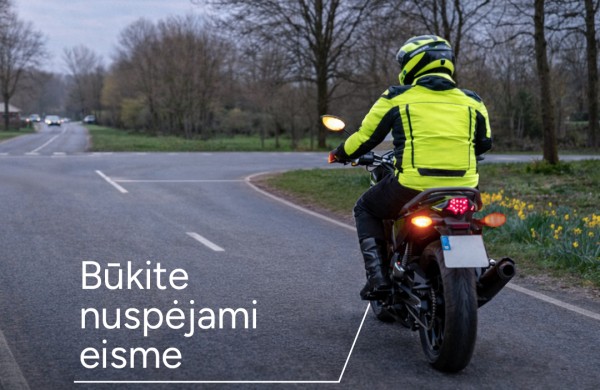 Per 6 metus keliuose žuvo 100 motociklininkų: „Via Lietuva“ primena, ką privalo suprasti kiekvienas eismo dalyvis