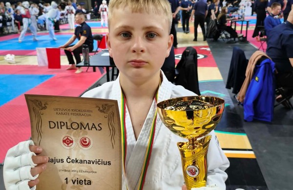 Jonavos kyokushin karate “Kumite” klubo pasiekimai Kėdainiuose