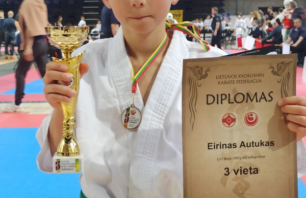 Jonavos kyokushin karate “Kumite” klubo pasiekimai Kėdainiuose