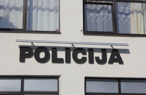 Folijos paketėlis užbaigė vairuotojo kelionę Klaipėdos gatvėje