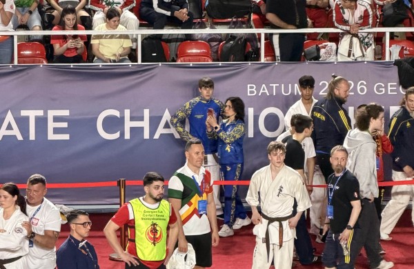Dominykas Melničuk garbingai atstovavo Lietuvai Europos kyokushin karate čempionate