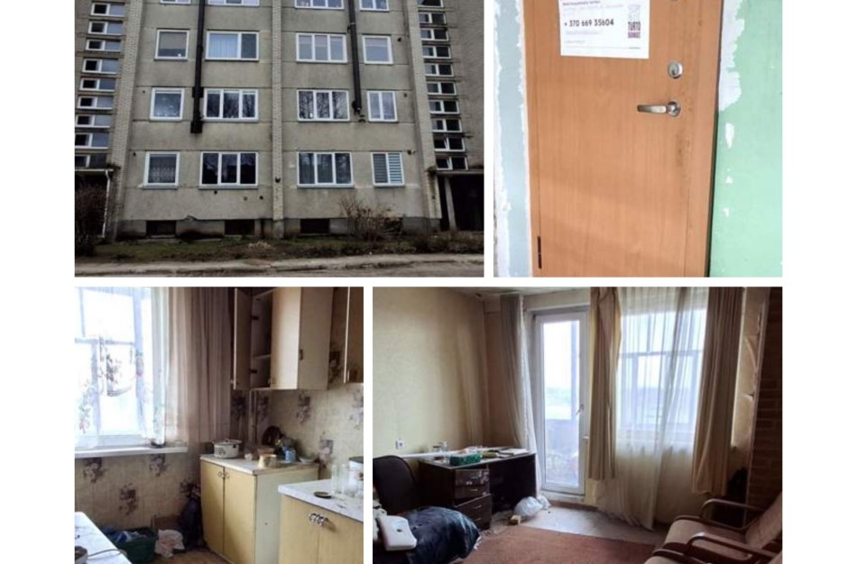 Butas Jonavos rajone – vos nuo 1270 eurų: paskelbtas Turto banko aukcionas