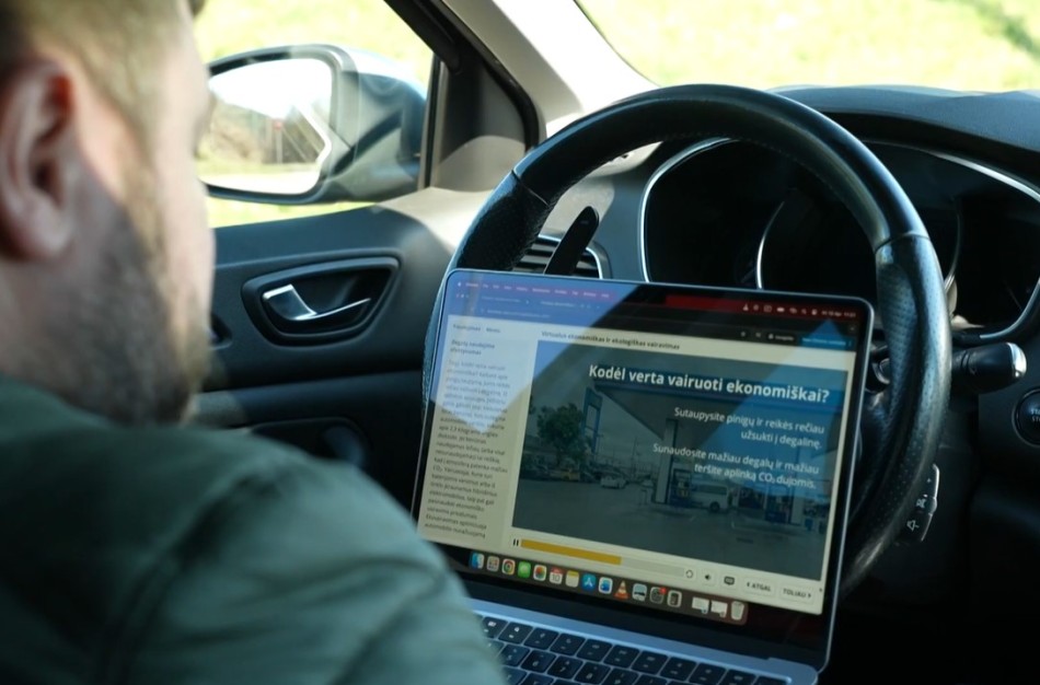 Ar vairuojate ekonomiškai? Specialistai kviečia pasitikrinti žinias nemokamame kurse