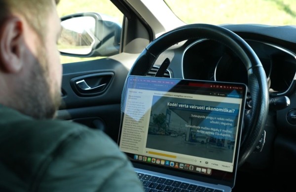 Ar vairuojate ekonomiškai? Specialistai kviečia pasitikrinti žinias nemokamame kurse