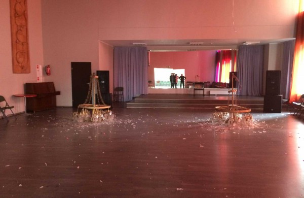 Jonavos kultūros centro didžioji salė pradėta ruošti renovacijai