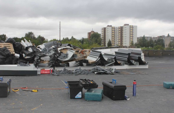Jonavos kultūros centro didžioji salė pradėta ruošti renovacijai