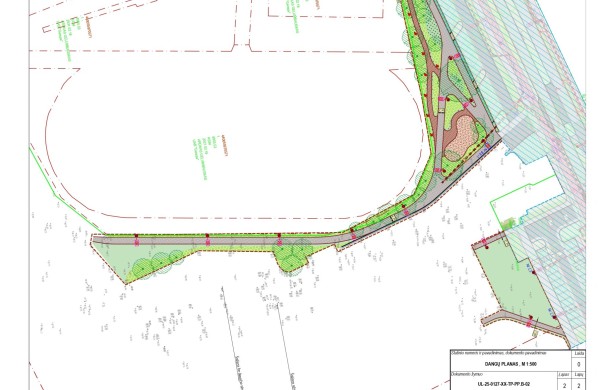 Prie J. Ralio gimnazijos planuojami nauji pėsčiųjų takai: pristatomi projektiniai pasiūlymai