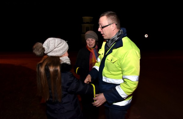 Jonavos rajone dalinti atšvaitai ir liemenės