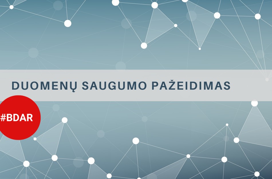 VDAI vykdo tyrimą dėl asmens duomenų saugumo pažeidimo Registrų centre