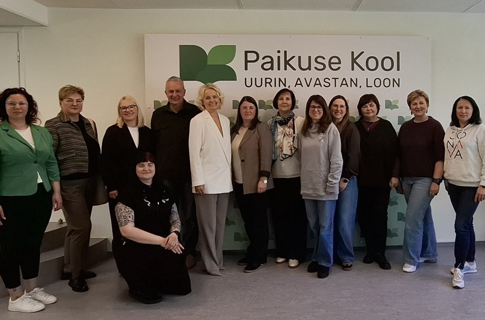 Jonavos rajono švietimo vadovų delegacija sėmėsi gerosios patirties Estijoje