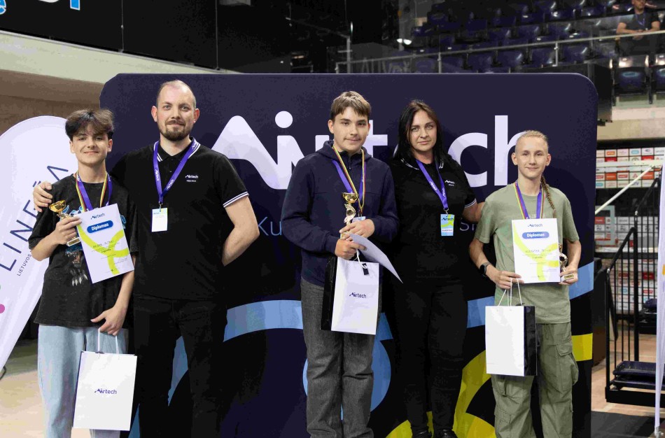 Dronų varžybose „Airtech Open 2026“  jonaviečių pergalės
