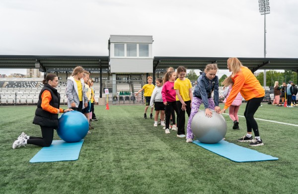 Olimpinės vertybės suvienijo „Žingsnio“ bendruomenę tradicinėje sporto šventėje