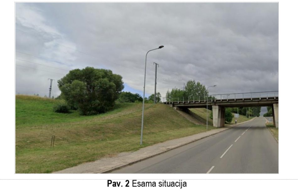 Jonavoje planuojama nutiesti naują pėsčiųjų ir dviračių taką J. Basanavičiaus gatvėje