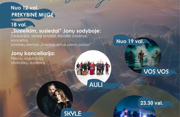 Joninės Jonavoje auga kasmet: žada daugiau etninių veiklų, galingesnį garsą ir įspūdingą misteriją