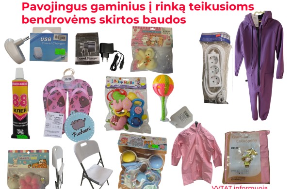 Pavojingus gaminius į rinką teikusioms bendrovėms skirtos baudos, pirkėjai gali susigrąžinti sumokėtus pinigus