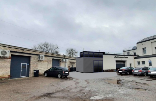 ,,Rivauta“ ketina rekonstruoti garažų paskirties pastatą Fabriko gatvėje