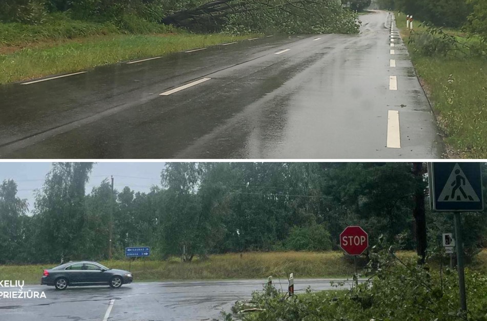 Kelininkai ruošiasi liūtims ir įspėja vairuotojus