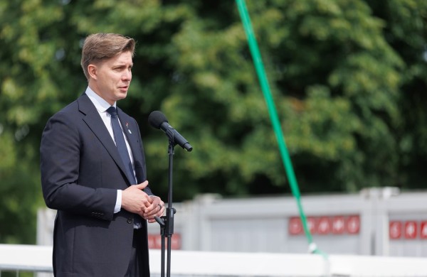 Jonavoje – „Nando“ gamyklos statybų pradžia