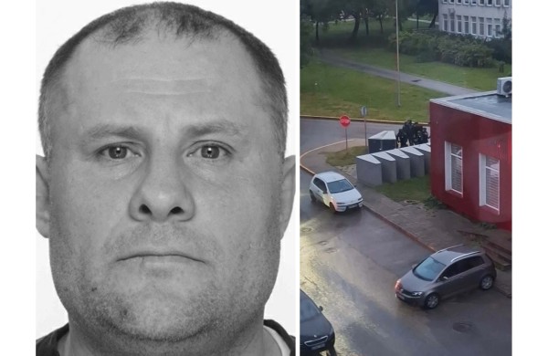 Po šūvių Jonavoje - dramatiška naktinė operacija: ieškotą vyrą „Aras“ sulaikė išlaužęs duris