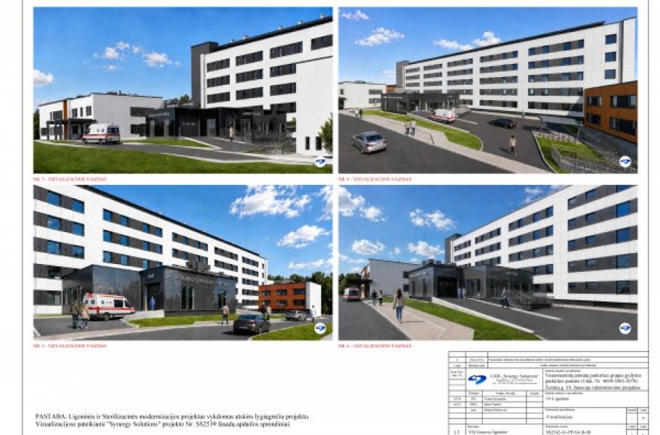Planuojama atnaujinti visą Jonavos ligoninės kompleksą: viešinami rekonstrukcijos projektiniai pasiūlymai