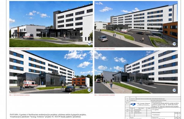 Planuojama atnaujinti visą Jonavos ligoninės kompleksą: viešinami rekonstrukcijos projektiniai pasiūlymai