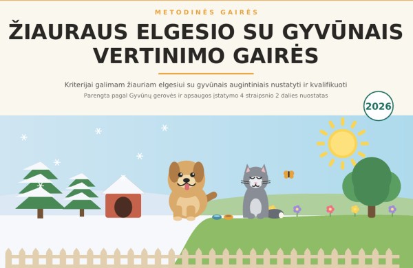 Kada gyvūnas iš tiesų kenčia ir kaip tai nustatoma?