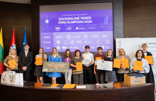 Jonavietė laimėjo Nacionalinę teisės žinių olimpiadą
