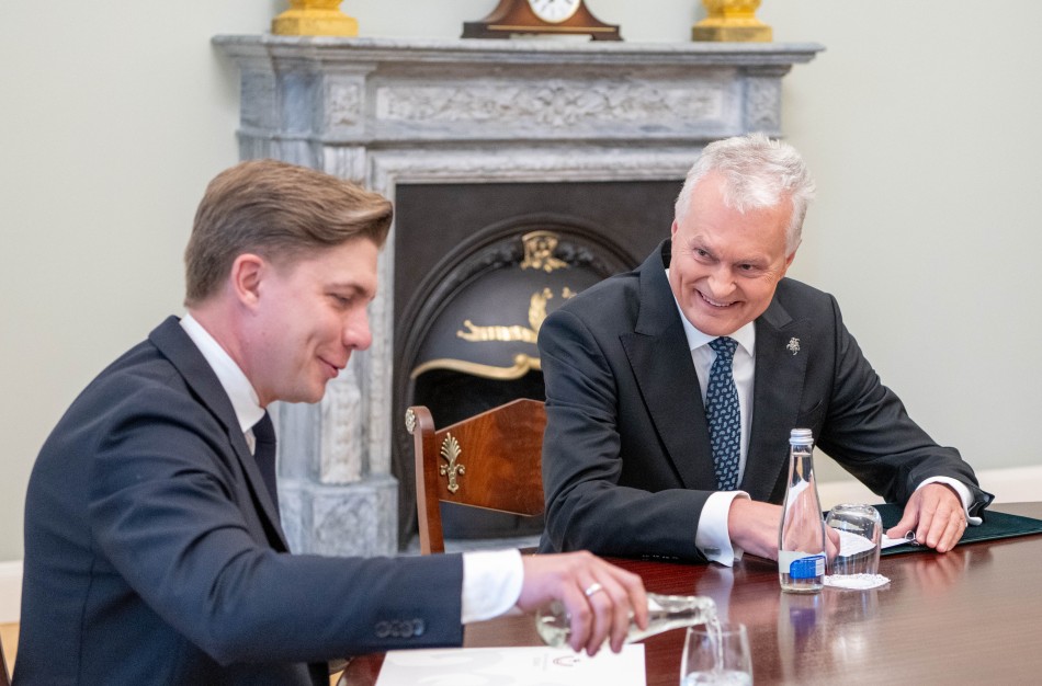 Prezidentas pateikė M. Sinkevičiaus kandidatūrą į premjerus: dėl jos spręs Seimas