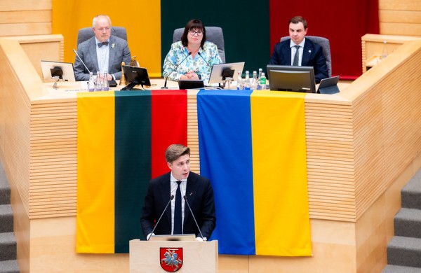 Seimui pristatyta Mindaugo Sinkevičiaus kandidatūra į Ministrus Pirmininkus