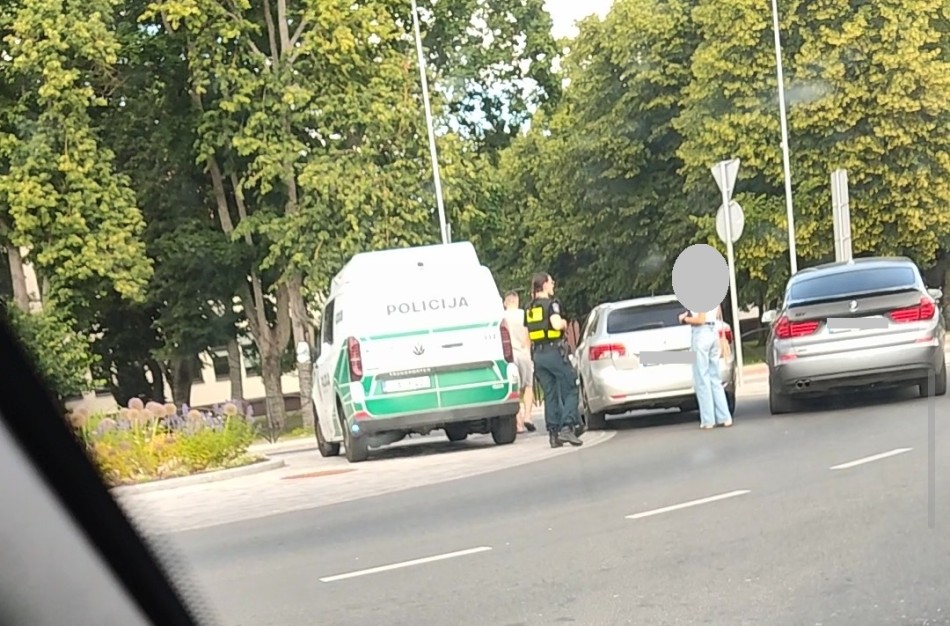 Per savaitę - du pastebėti incidentai, tačiau policija registravo tik vieną eismo įvykį