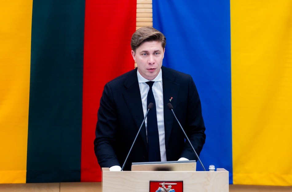 Mindaugas Sinkevičius patvirtintas Ministru Pirmininku   