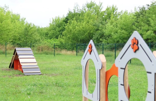 Atnaujinta šunų dresūros aikštelė 