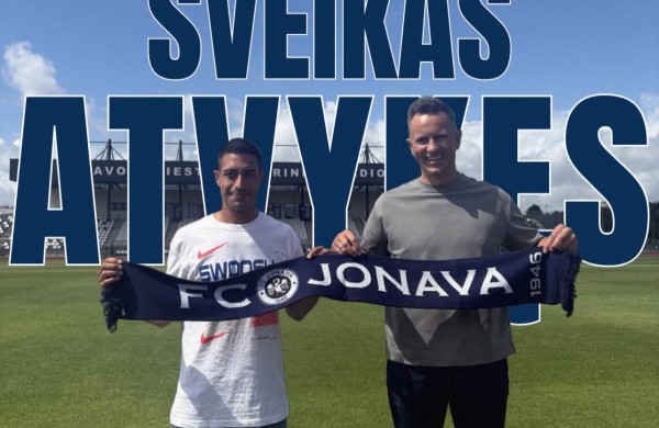 FK ,,Jonava": Ačiū Eisvinai, sveikas atvykęs David