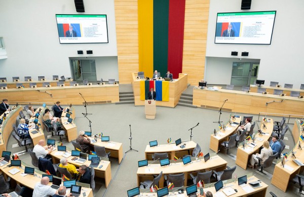 Seime – būsimosios dvidešimt pirmosios Vyriausybės programos pristatymas
