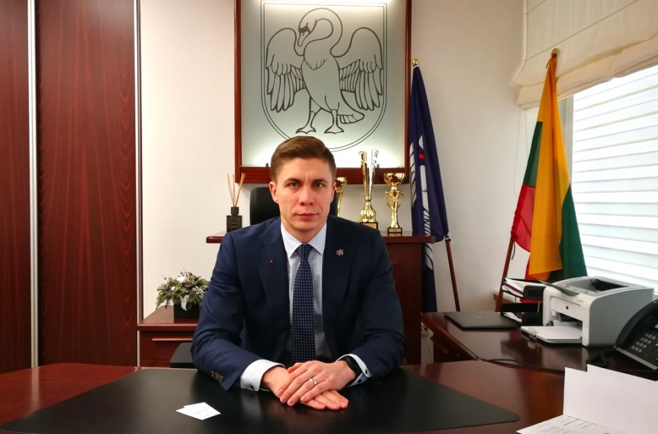 VRK gavo Mindaugo Sinkevičiaus prašymą palikti Jonavos r. savivaldybės mero pareigas