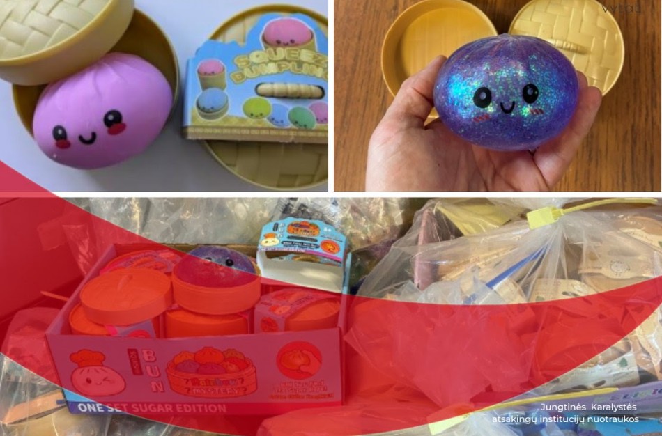 VVTAT: Užsienyje nustatyti nesaugūs „squishy“ žaislai: ką turi žinoti vartotojai?