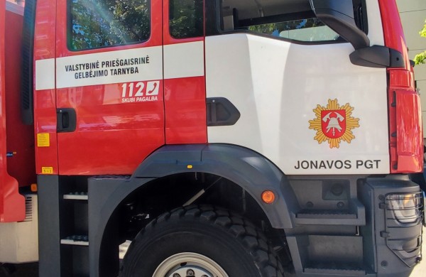 Per praėjusią parą Jonavos rajone – du ugniagesių iškvietimai